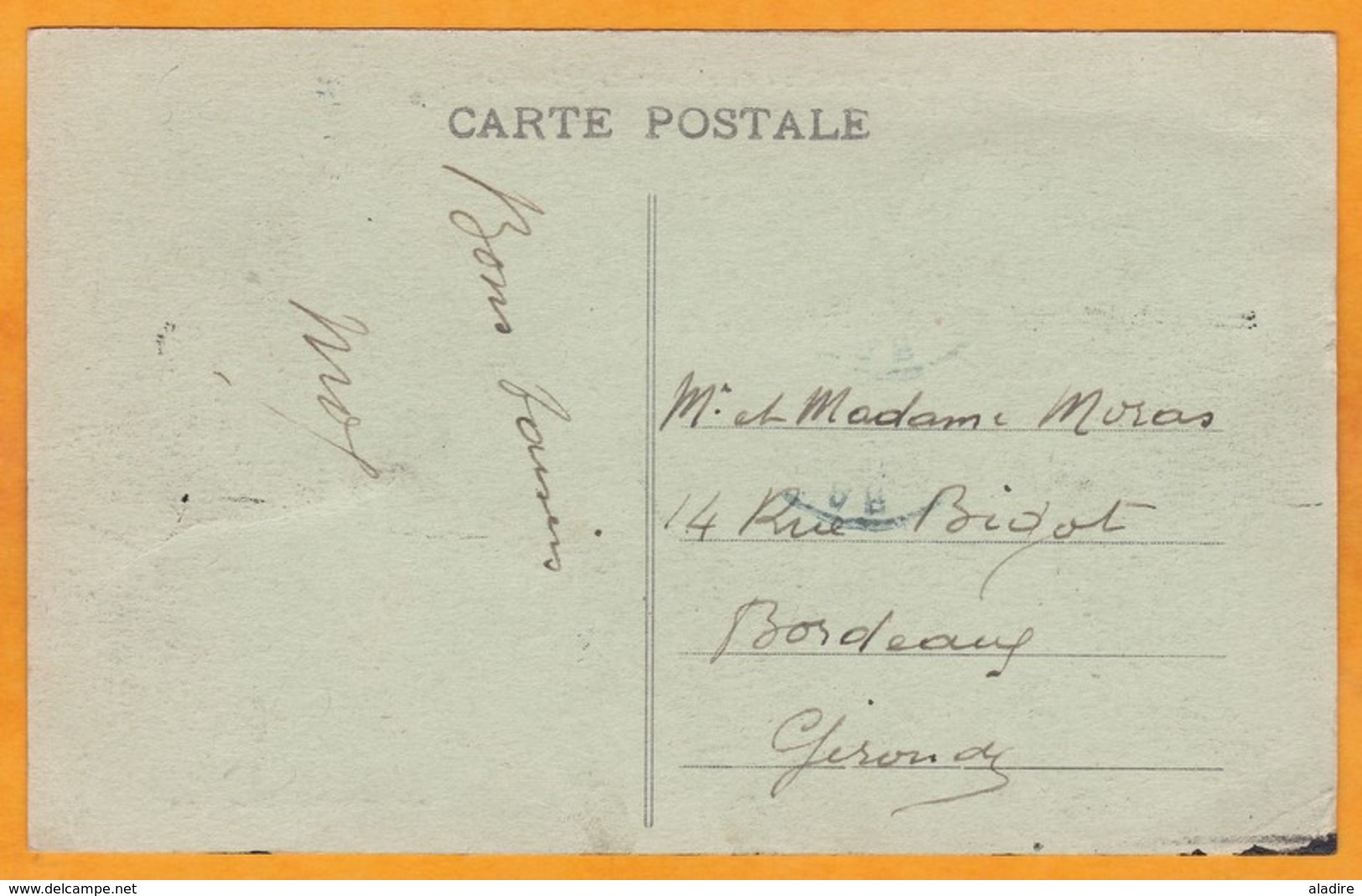 1915 - Carte Postale De Dakar, Sénégal Vers Bordeaux, France  - Affranchissement 25 C - Covers & Documents