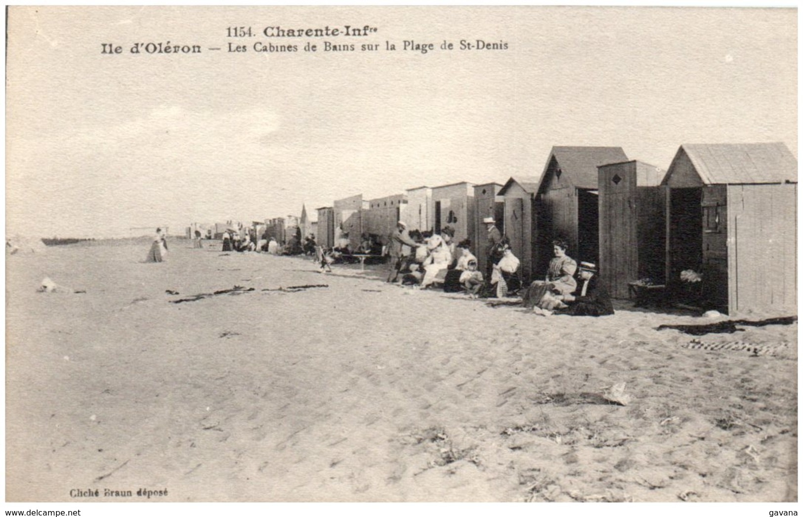 17 ILE D'OLERON - Les Cabines De Bains Sur La Plage De St-Denis - Ile D'Oléron