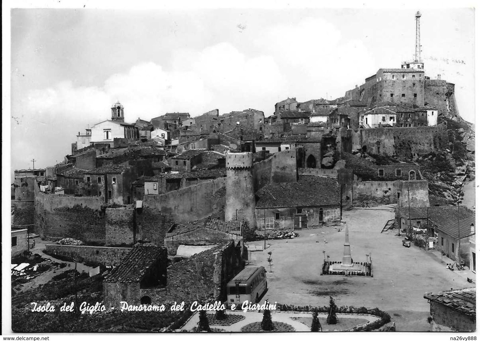 Isola Del Giglio (Grosseto). Panorama Del Castello E Giardini. - Grosseto