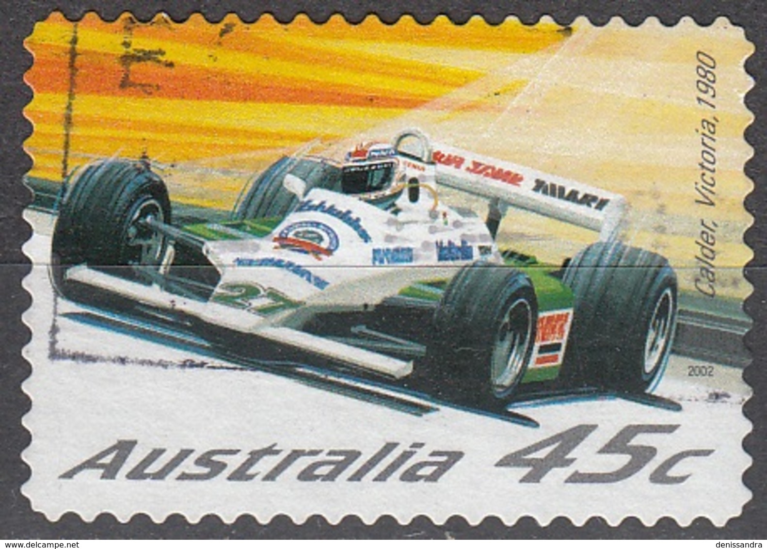 Australia 2002 Michel 2123 O Cote (2005) 0.60 Euro Williams FW07 Ford - Used Stamps