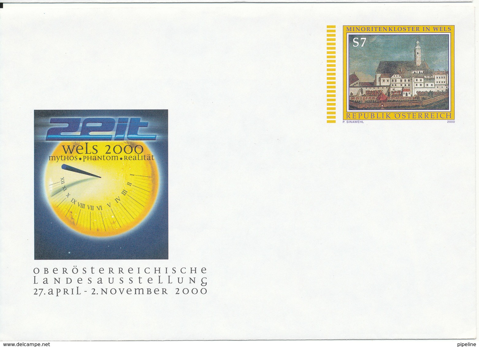 Austria Postal Stationery Cover In Mint Condition Oberösterreichische Landesausstellung 2000 - Autres & Non Classés