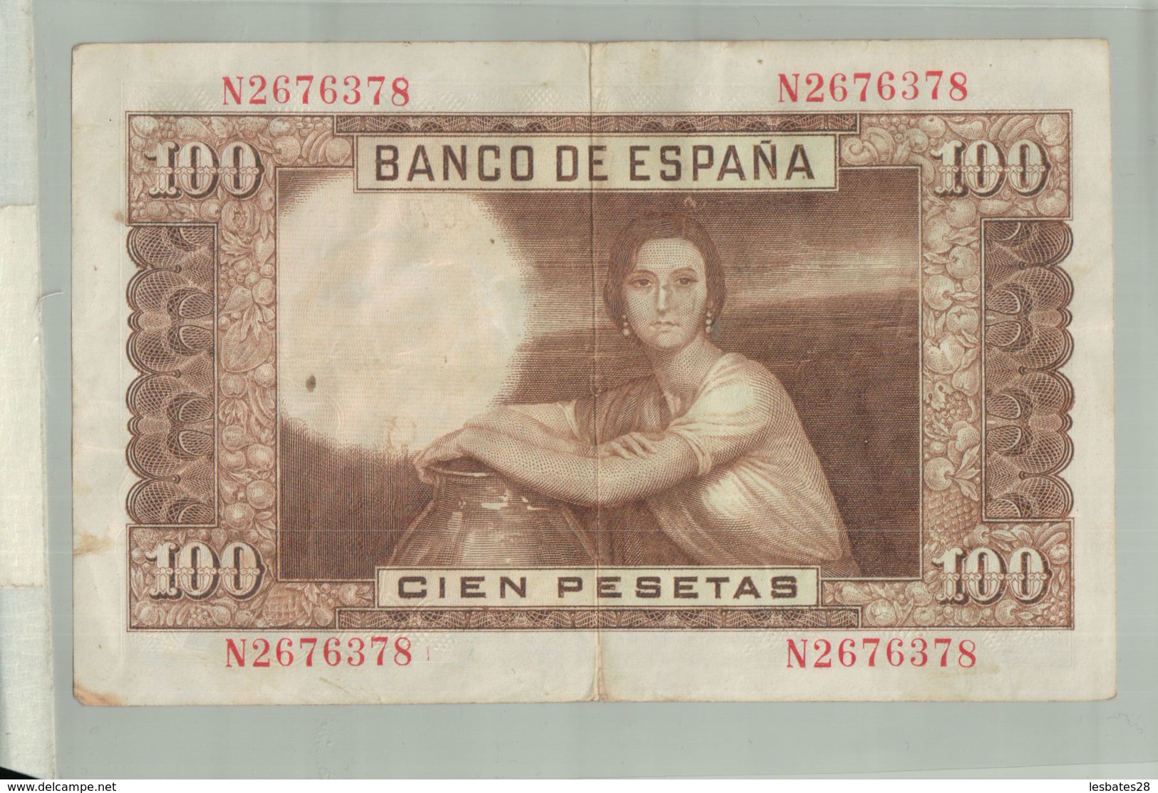 Billet De Banque Banco De Espana 100 Pesetas 1953   DEC 2019 Gerar - 100 Peseten