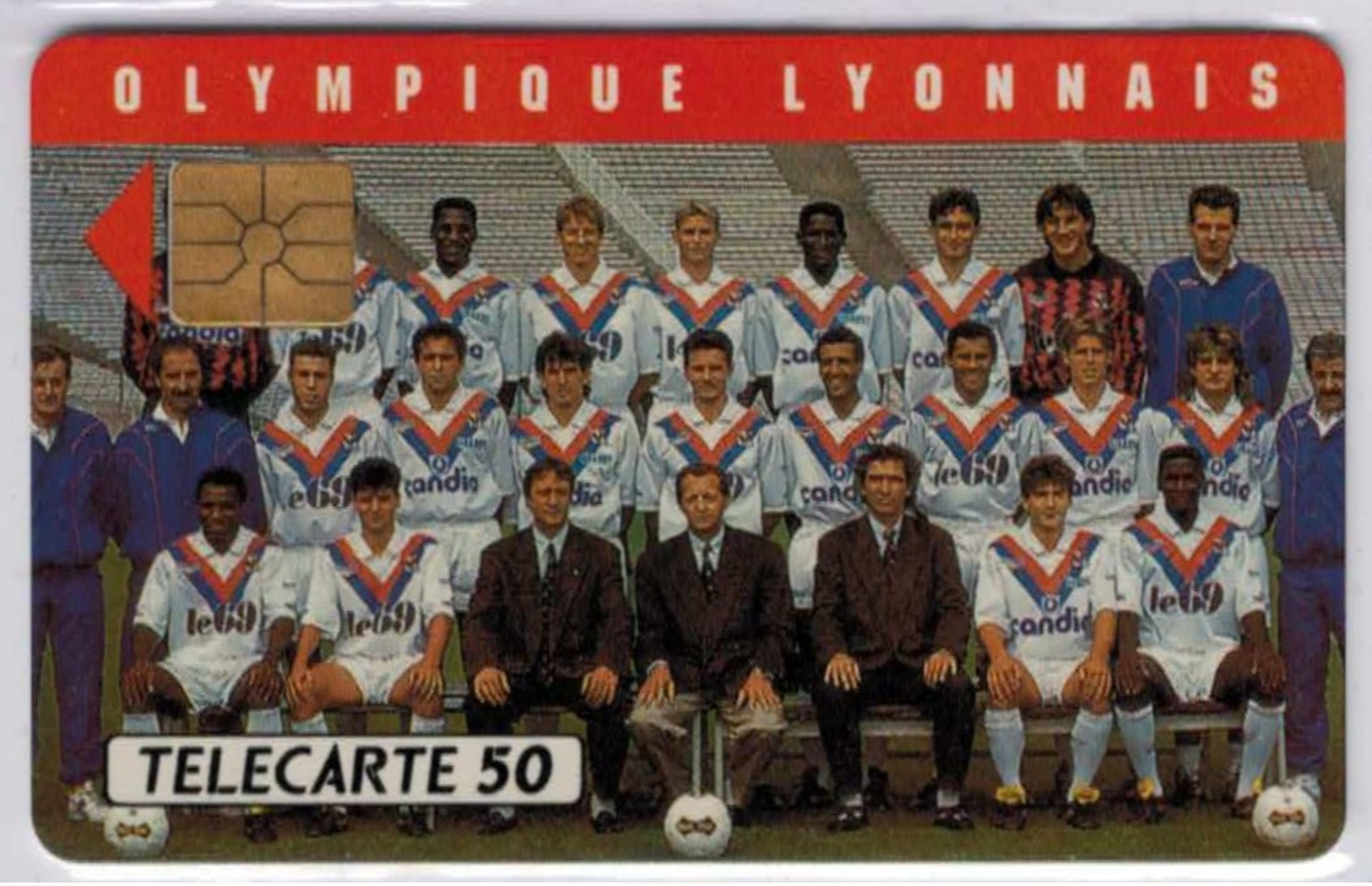 D574 - Olynpique Lyonnais - Neuve Avec Ses 50 Unités - Voir Scans Et Description - Telefoonkaarten Voor Particulieren