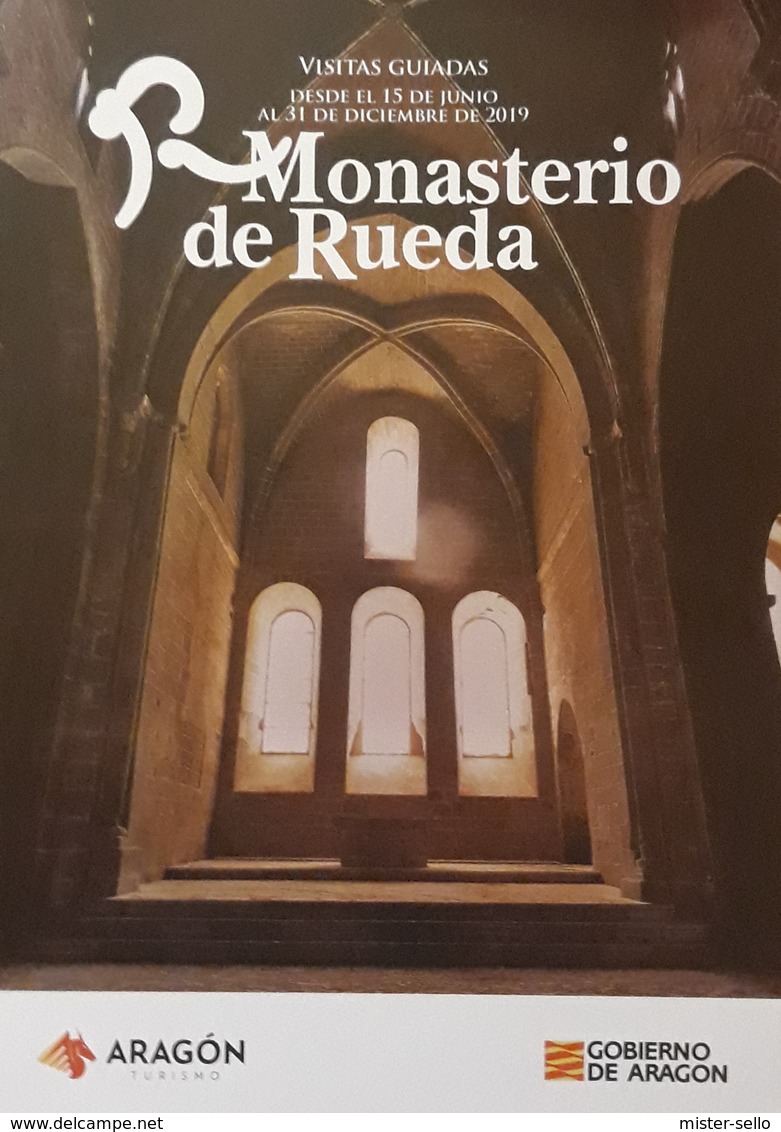 FOLLETO TURÍSTICO MONASTERIO DE RUEDA. - Cuadernillos Turísticos