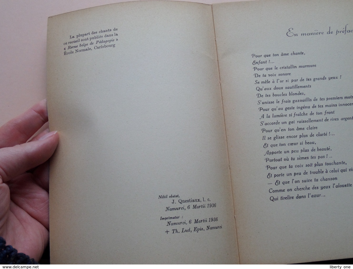 CHANSONS D'AZUR Frère Maxime ( Ecole Normale Louvain) 86 Pages / Imp. DOGIBERT ( Zie / Voir Photo ) - Non Classés