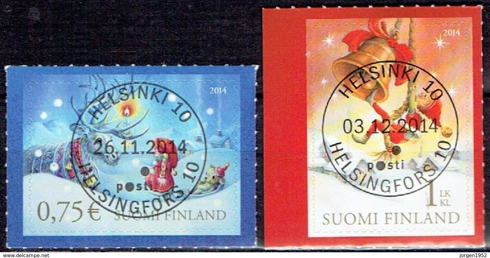 Finland  # STAMPS FROM 2014  STAMPWORLD 2345-46 - Oblitérés