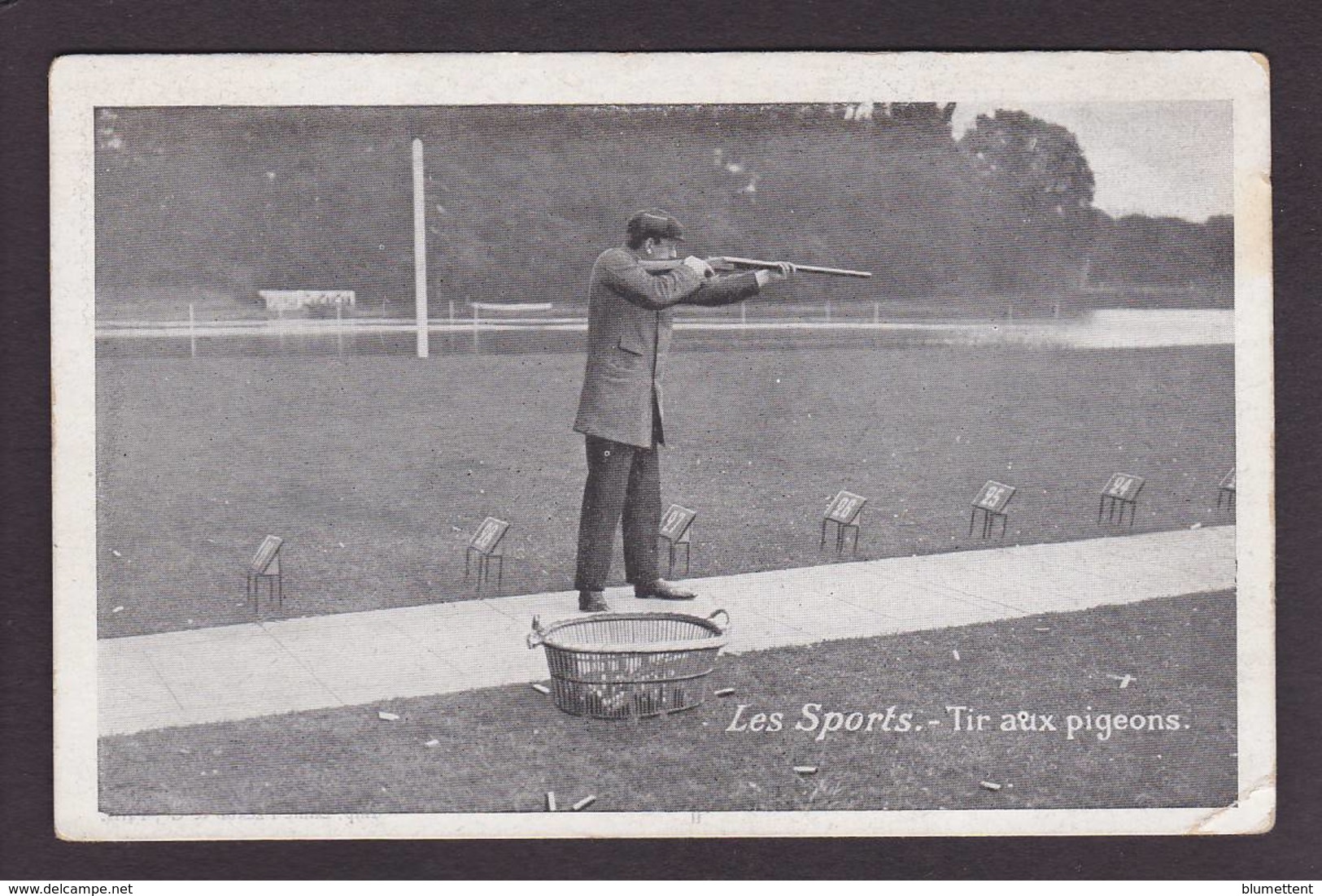 CPA Tir Aux Pigeons Non Circulé - Tiro (armas)