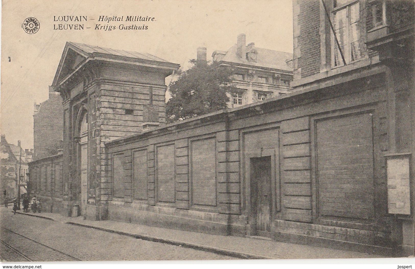 Leuven, Louvain, Krijgsgasthuis, 2 Scans - Leuven