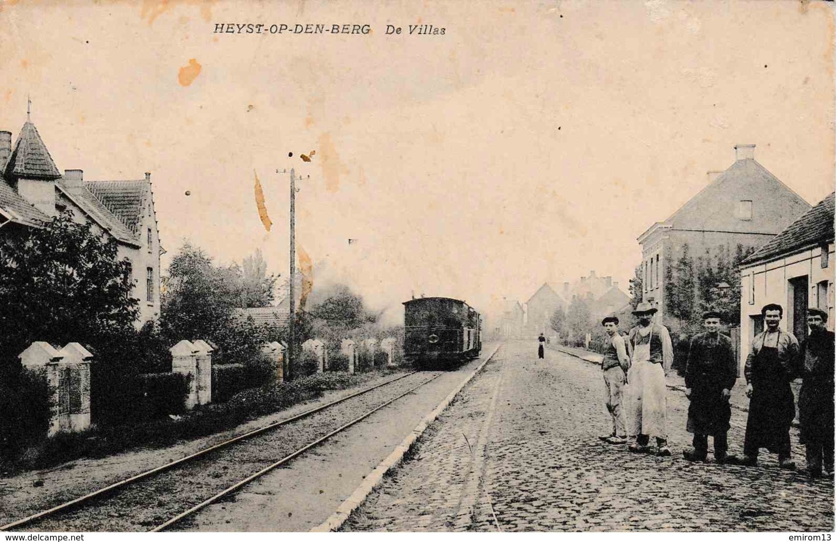 Heyst-Op-Den-Berg De Villas Stoomtram TRAM à Vapeur - Heist-op-den-Berg