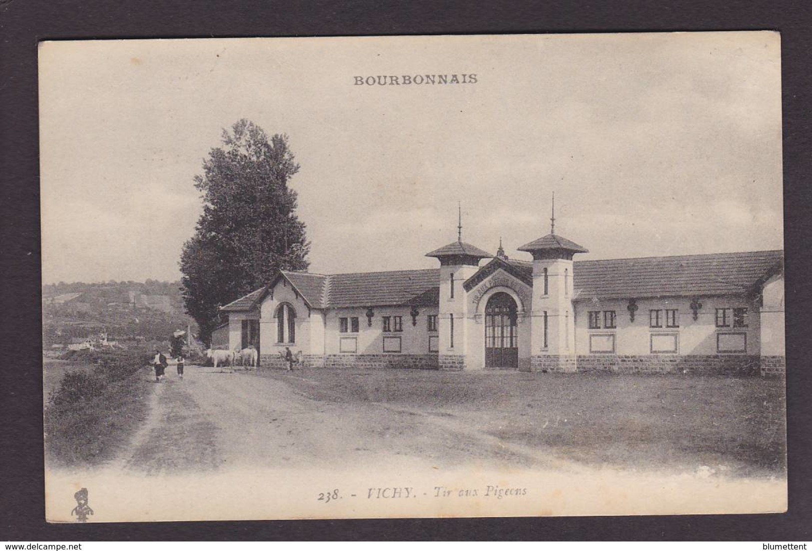 CPA Tir Aux Pigeons Circulé Vichy - Schieten (Wapens)