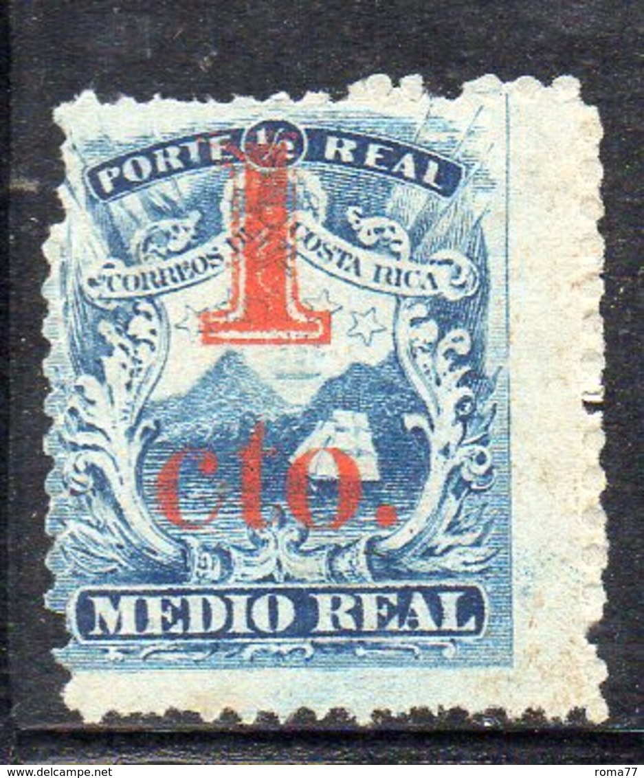 APR29 - COSTARICA 1881 ,  Yvert N. 5 Nuovo Senza Gomma (2380A) - Costa Rica