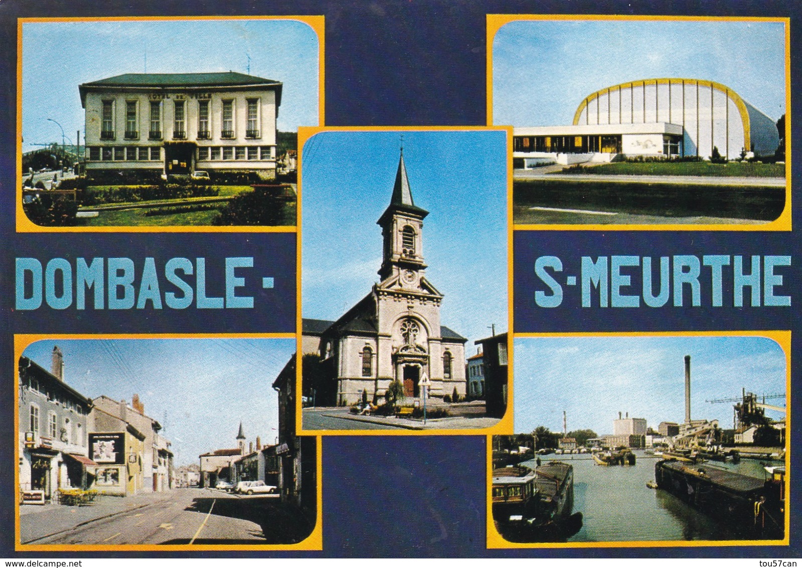 DOMBASLE SUR MEURTHE - MEURTHE & MOSELLE - (54) - CPSM MULTIVUES. - Autres & Non Classés