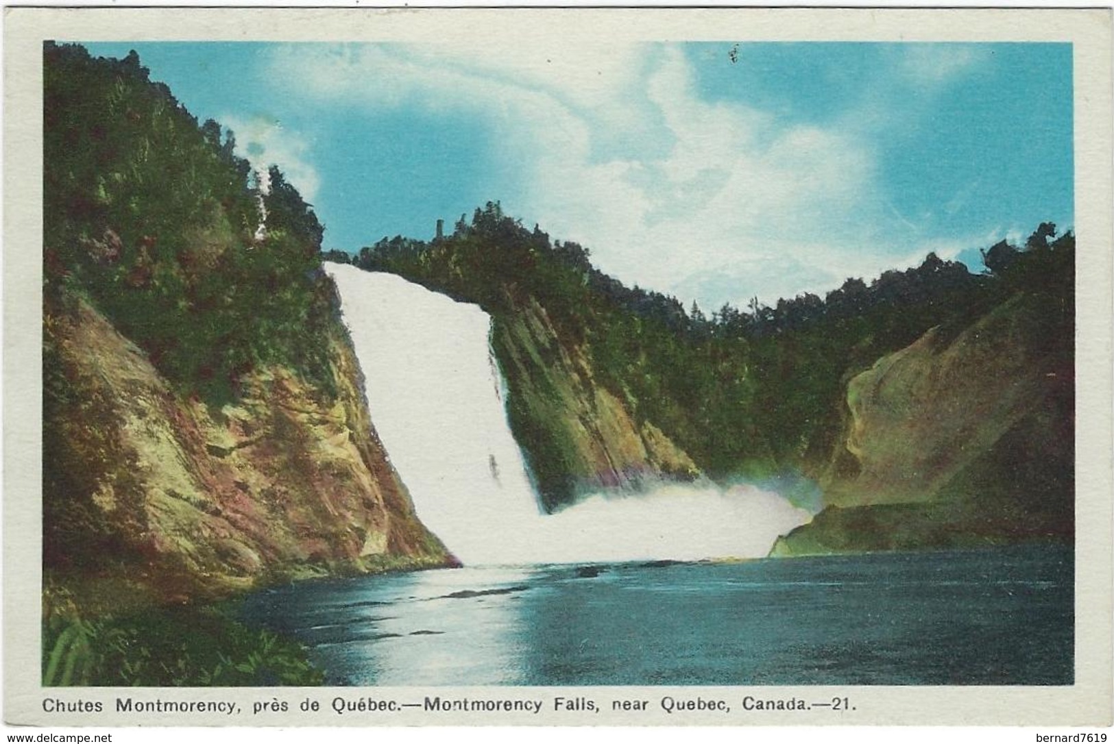 Canada    Chutes Montmorency Pres De Quebec - Chutes Montmorency