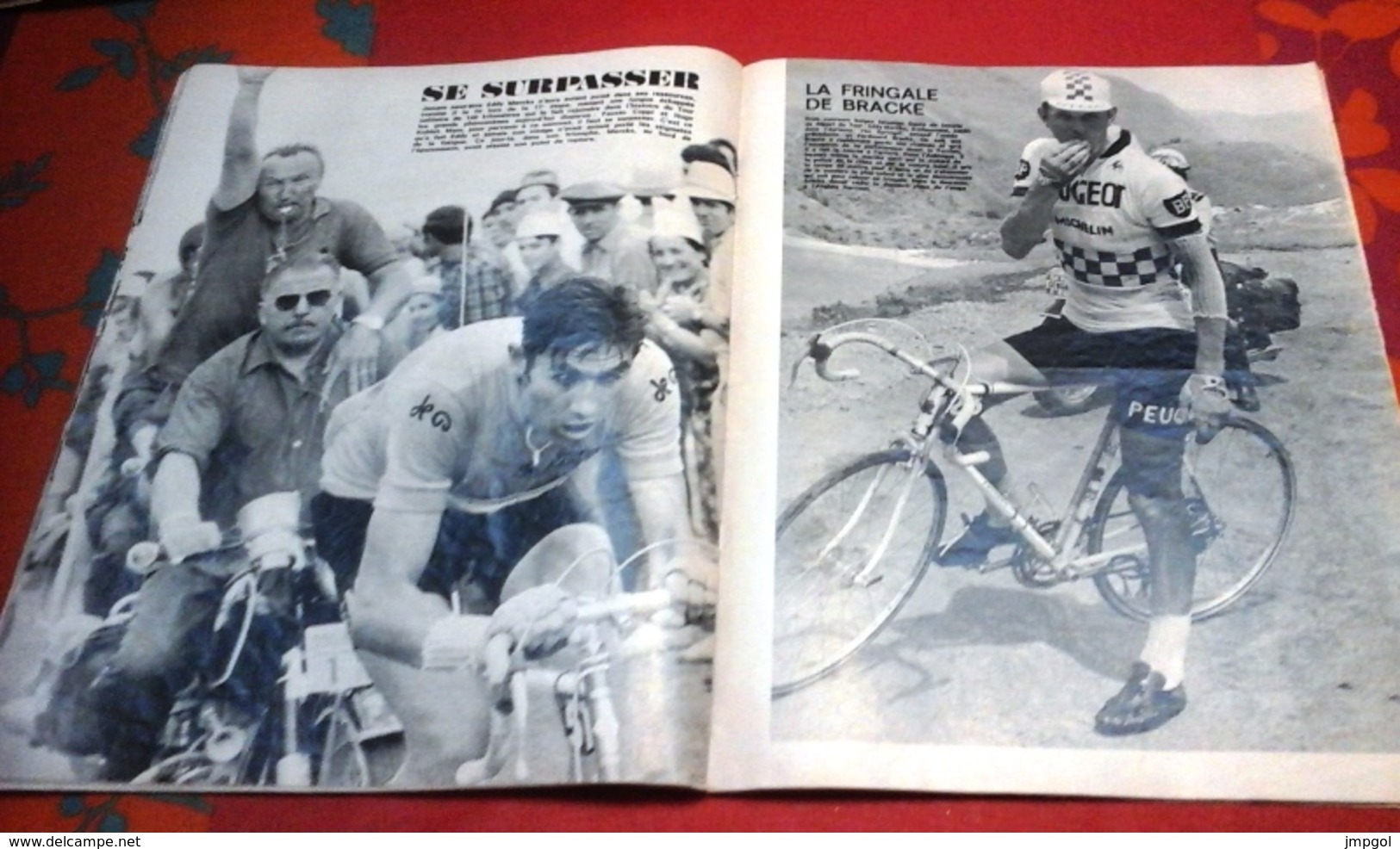 Miroir Du Cyclisme N°117 Miroir Du Tour De France 1969 Toutes Les étapes Eddy Merckx Raymond Poulidor Roger Pingeon - Sport