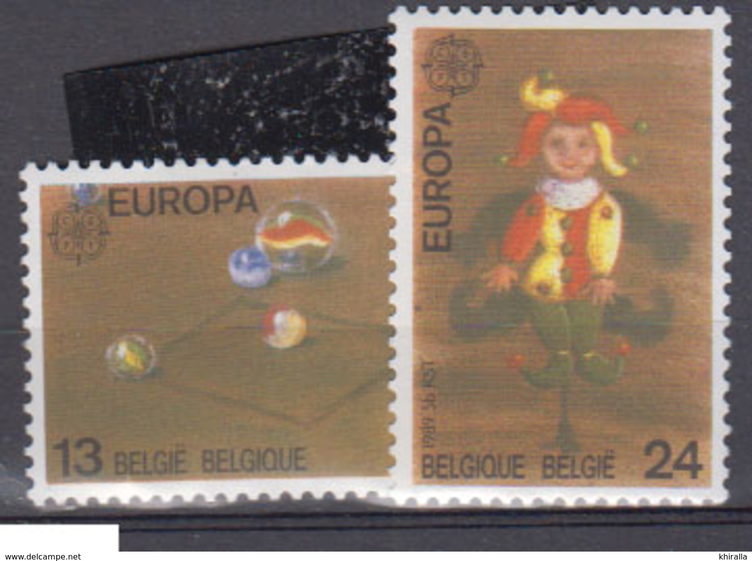 BELGIQUE    1989          EUROPA   N °      2323 / 2324       COTE     6 € 00        ( E 31 ) - Neufs