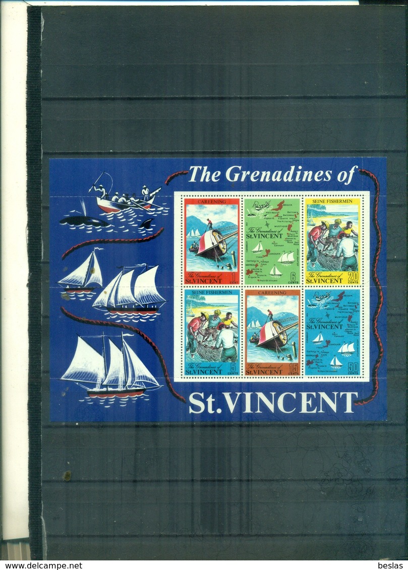 S.VINCENT TOURISME LES GRENADINES 1 BF NEUF A PARTIR DE 2,50 EUROS - St.Vincent (...-1979)