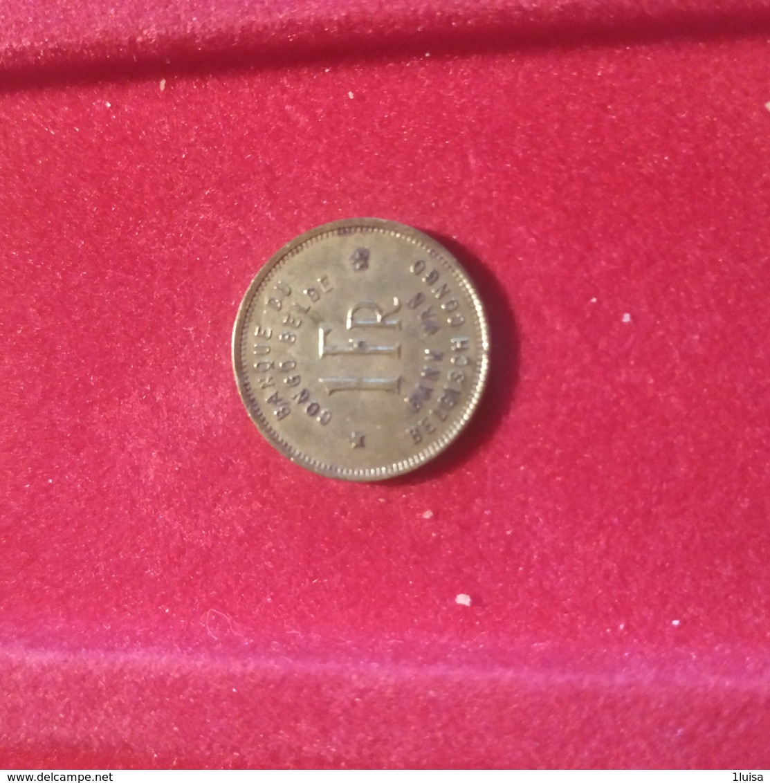 Congo Belga 1 Franchi 1949 - 1945-1951: Regency