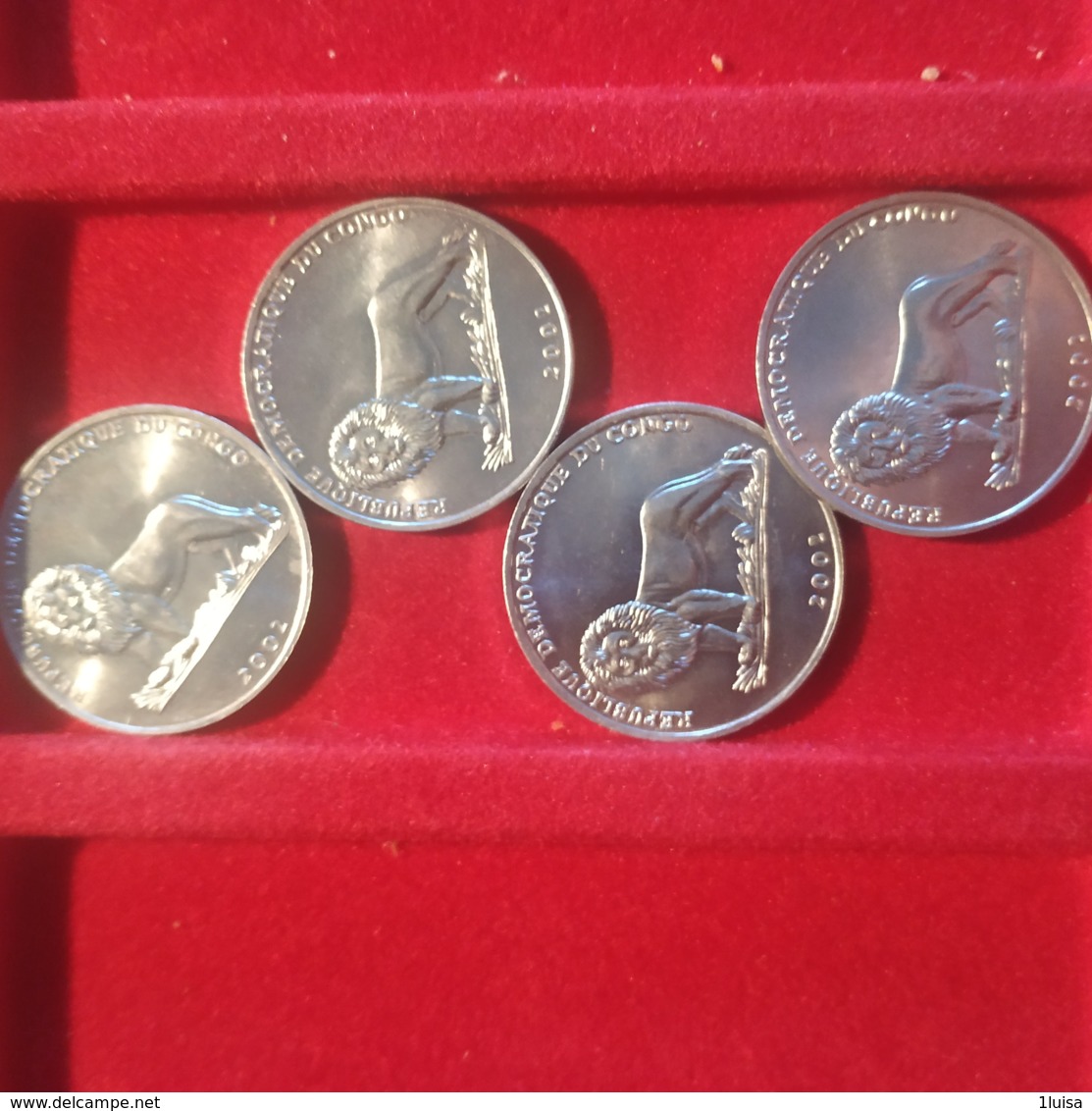 Congo Belga 50 Cents 2002 Per 4 - Congo (Democratische Republiek 1998)