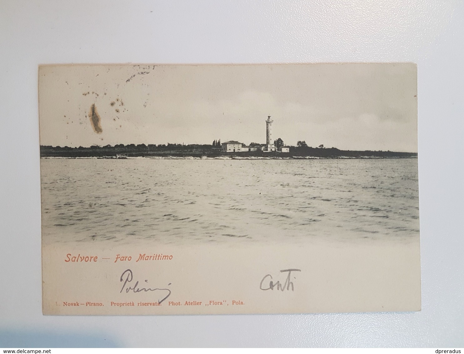 Croatia Istrien Istria Salvore Savudrija Faro Lighthouse 1901. - Croatie
