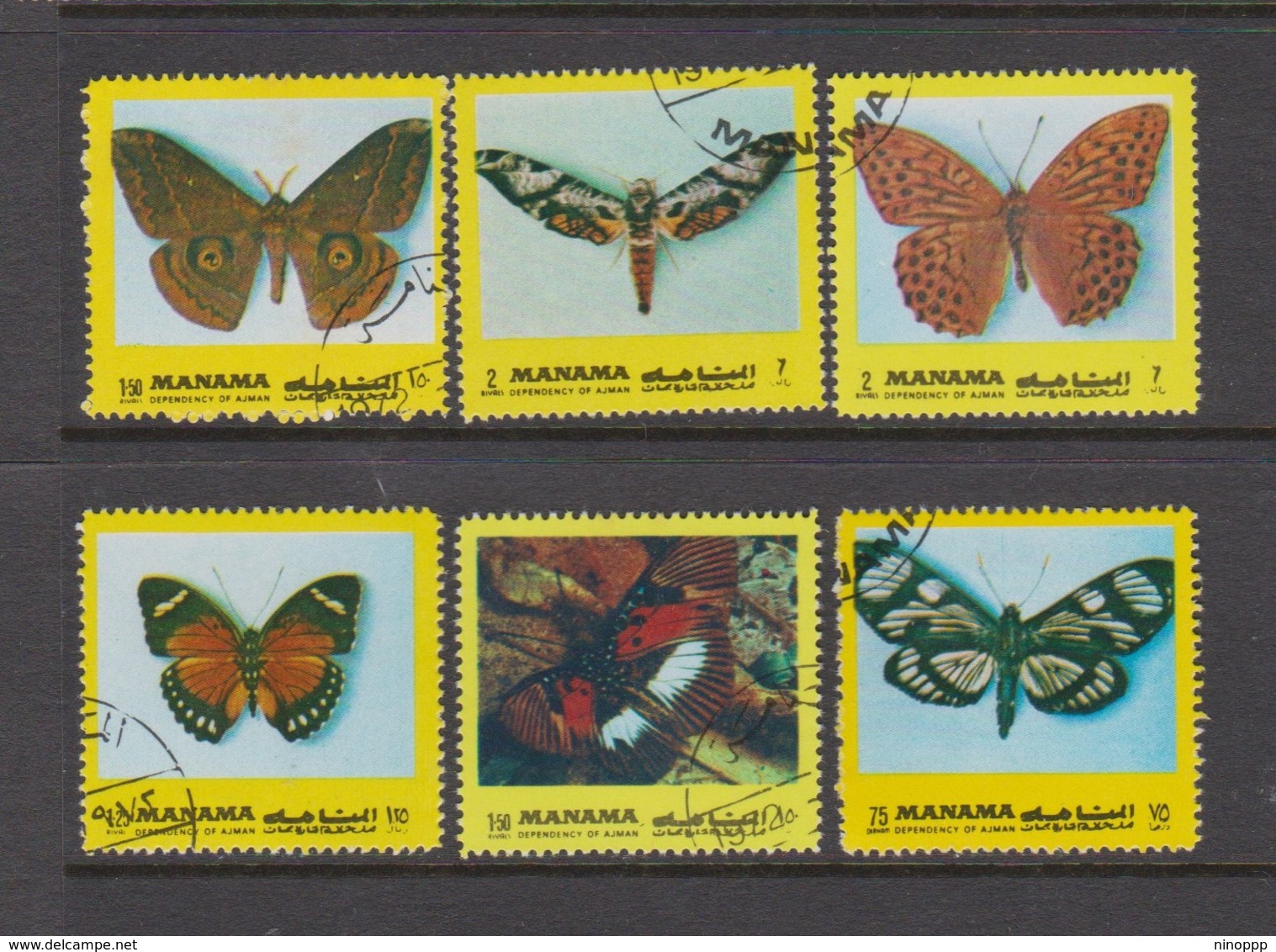 Manama Butterflies, Used - Butterflies