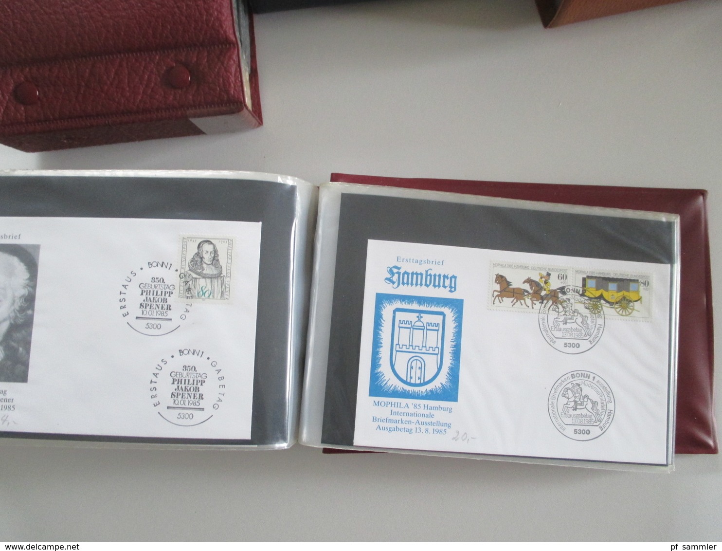 BRD FDC Sammlung 1961 - 2002 90er in 13 Belege Alben! Hunderte FDC / Sonderbelege 90er Jahre echt gelaufen aus Borek Abo