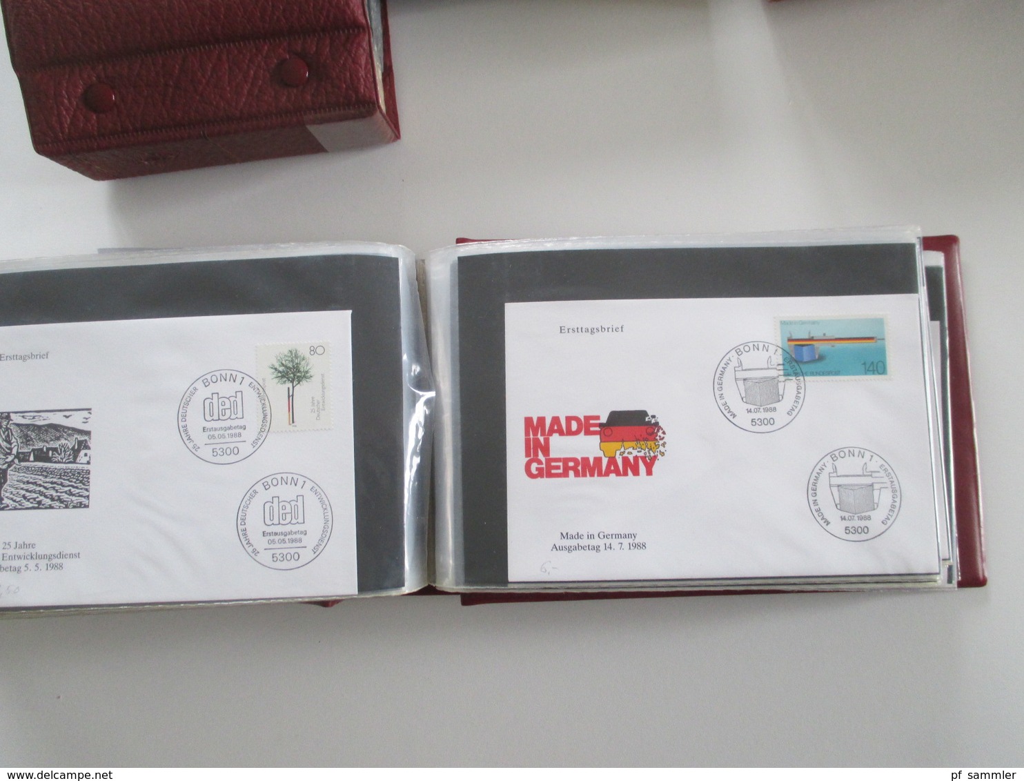 BRD FDC Sammlung 1961 - 2002 90er in 13 Belege Alben! Hunderte FDC / Sonderbelege 90er Jahre echt gelaufen aus Borek Abo