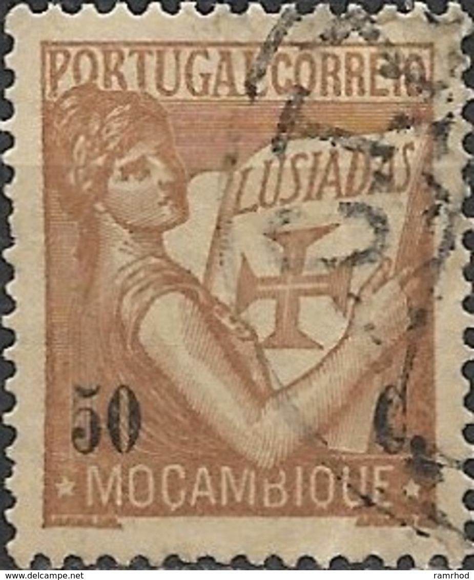 MOZAMBIQUE 1938 Portugal And Camoens' The Lusiads -  50c - Brown FU - Mozambique