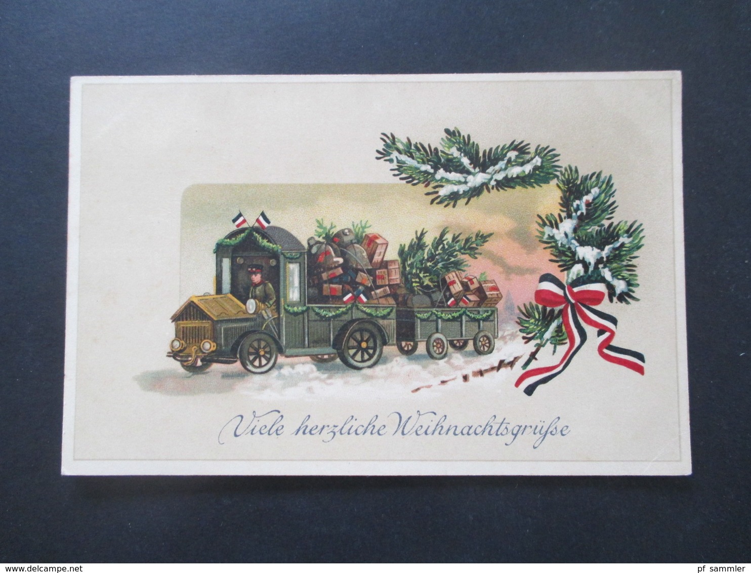 AK Konvolut 24 Stück Thematik Motive Weihnachten / Kerze / Tannenzweig 1930 / 40er Jahre fast alle echt gelaufen!