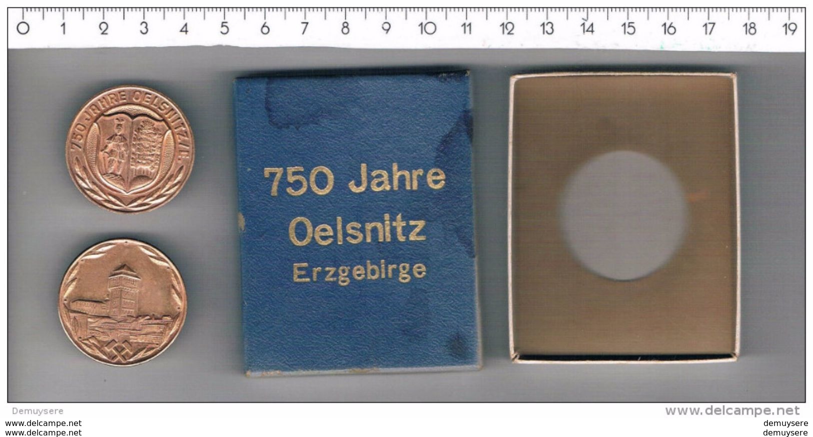 M ZZ -  750 Jahre Oelsnitz Erz.gebirge - 18 GRAM - Autres & Non Classés