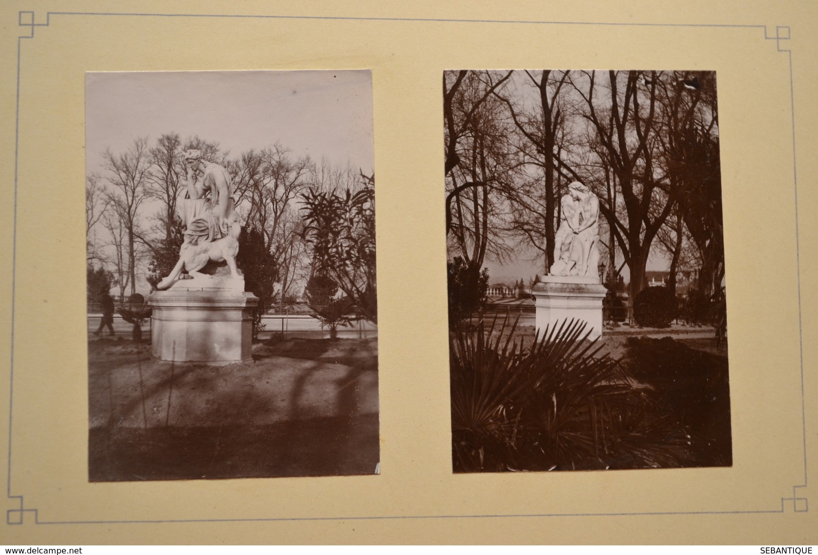 album photos souvenir année 1900 Montpellier Palavas les flots AFN Carnaval Montpellier chars calèche