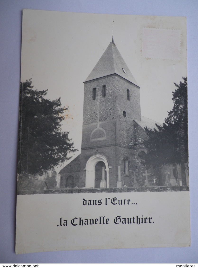 CPSM 27 - DANS L'EURE - LA CHAPELLE GAUTHIER - Autres & Non Classés