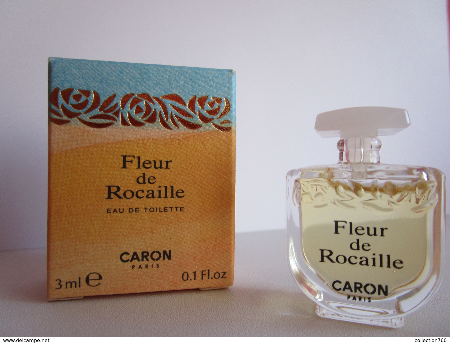 CARON - FLEUR DE ROCAILLE   - EDT - 3 ML - Miniature - Miniatures Femmes (avec Boite)