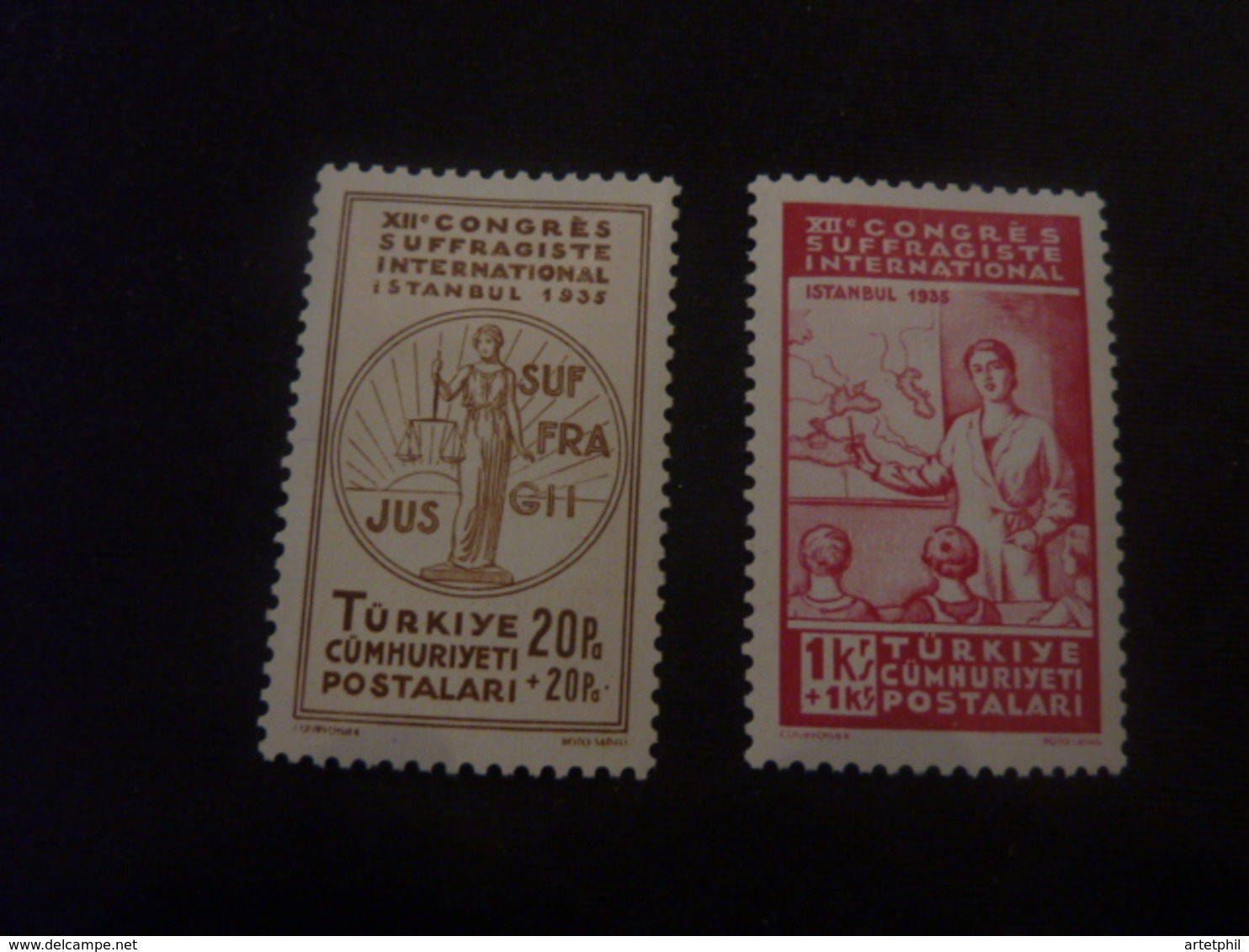 Série TURQUIE - 1934-39 Sandjak D'Alexandrette & Hatay