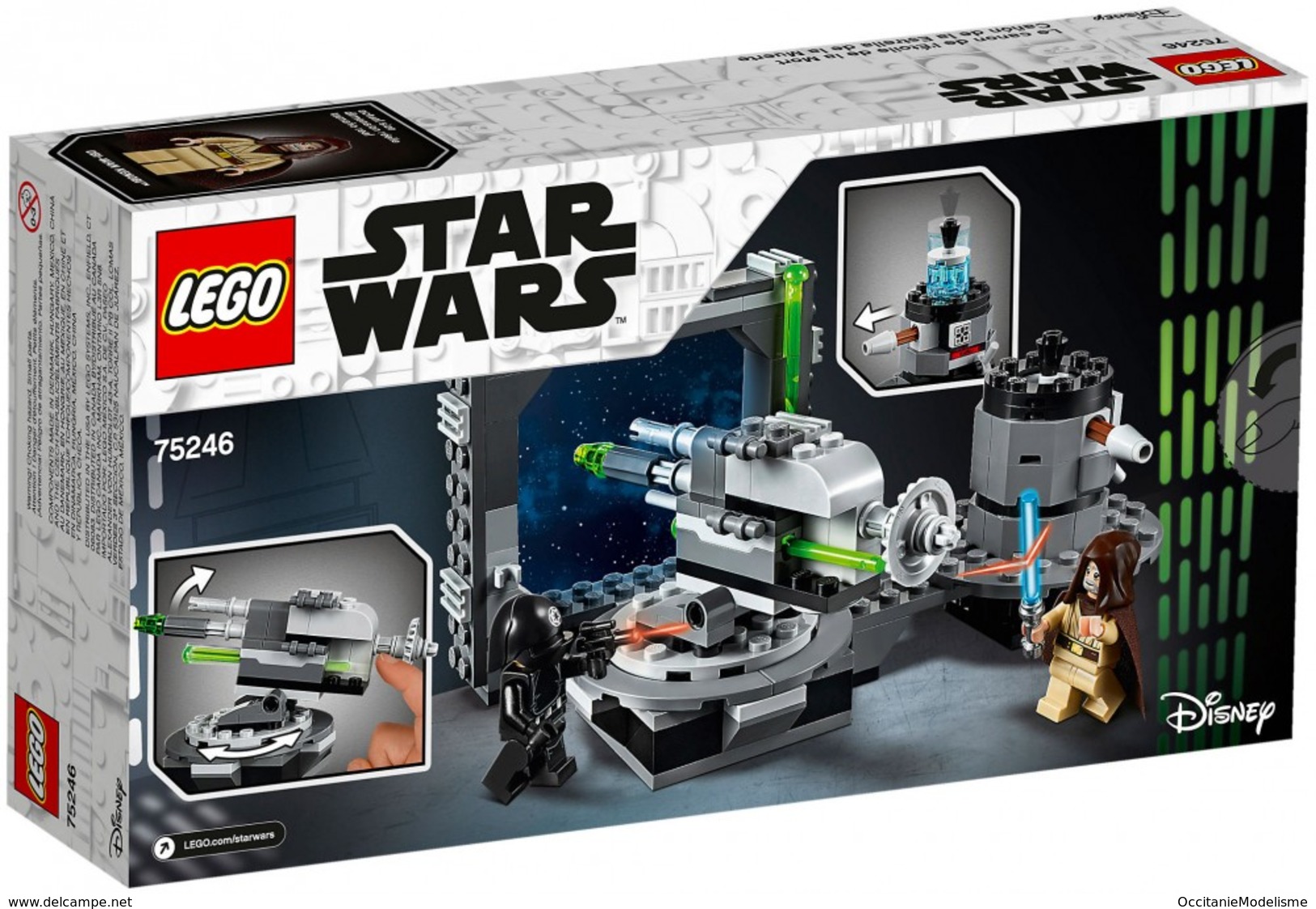 Lego Star Wars - LE CANON DE L'ÉTOILE DE LA MORT Death Cannon Réf. 75246 Neuf - Ohne Zuordnung