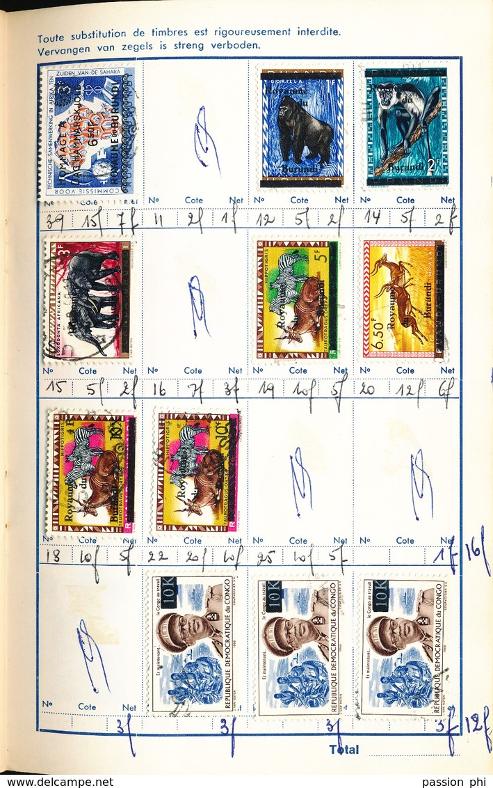 BELGIAN CONGO AND EX BELGIAN COLONIES SMALL SELECTION STAMPS AND OTHERS ALL QUALITIES