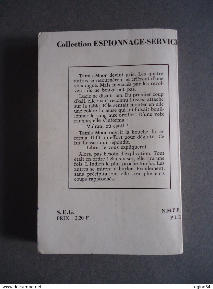 Espionnage -Editeurs S.E.G. No 68 - Paul Berg - La Panthère Joue Du Pétard - 1964- - Sonstige & Ohne Zuordnung