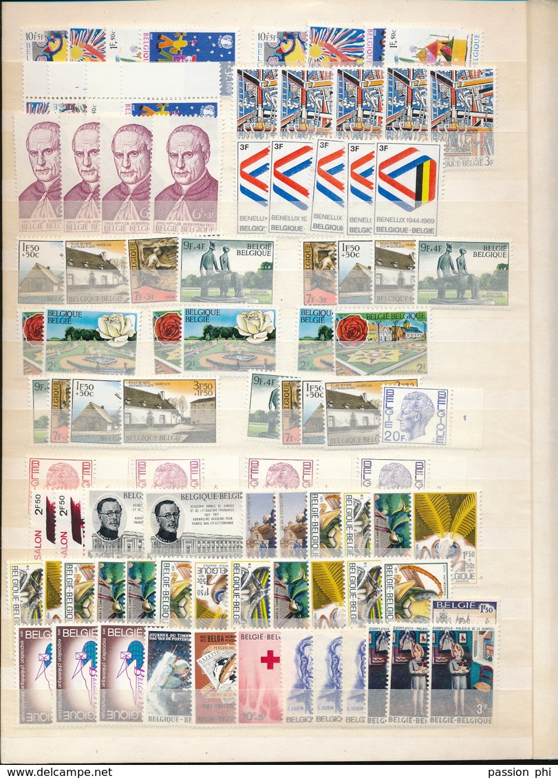 BELGIUM SMALL SELECTION ALL QUALITIES MINT MNH LH AND NO GUM AND USED STAMPS