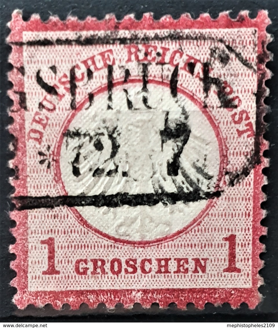 DEUTSCHES REICH 1872 - Canceled - Mi 4 - Kleines Brustschild 1g - Gebraucht