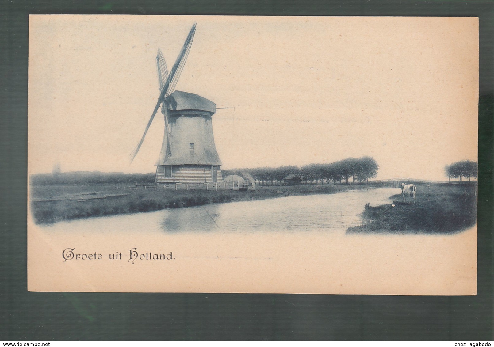 CP (Holl.) Groete Uit Holland - Moulin à Vent - Altri & Non Classificati