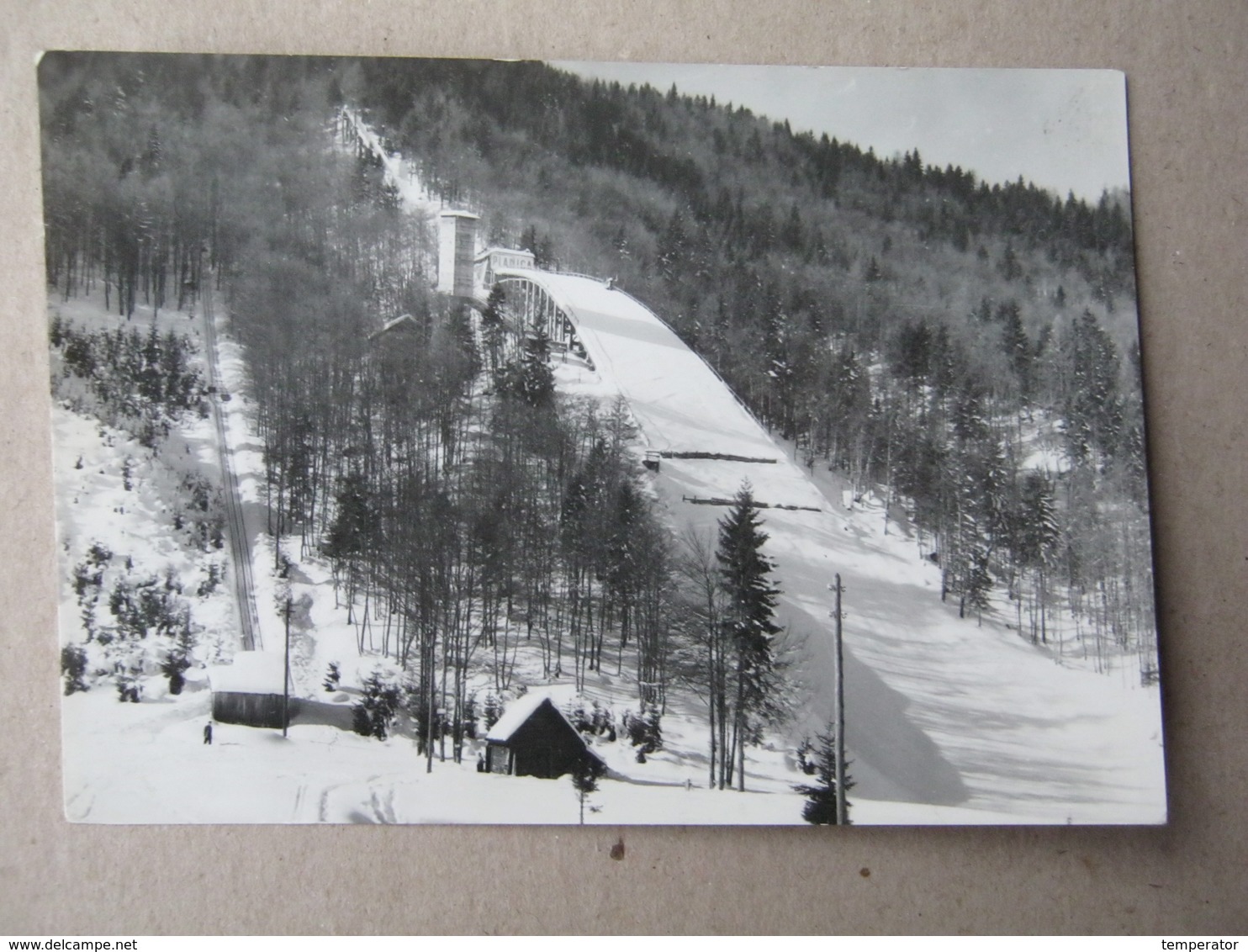 Slovenia / PLANICA - Velika 130 M., Skakaonica, 1958. / Traveled To Kranj / Snimio: I. Vuković - Eslovenia