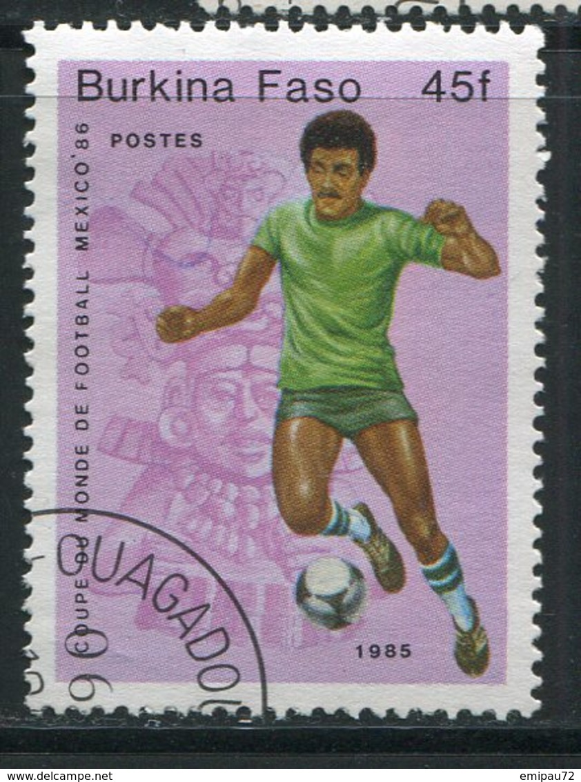 BURKINA- Y&T N°667- Oblitéré (football) - Burkina Faso (1984-...)