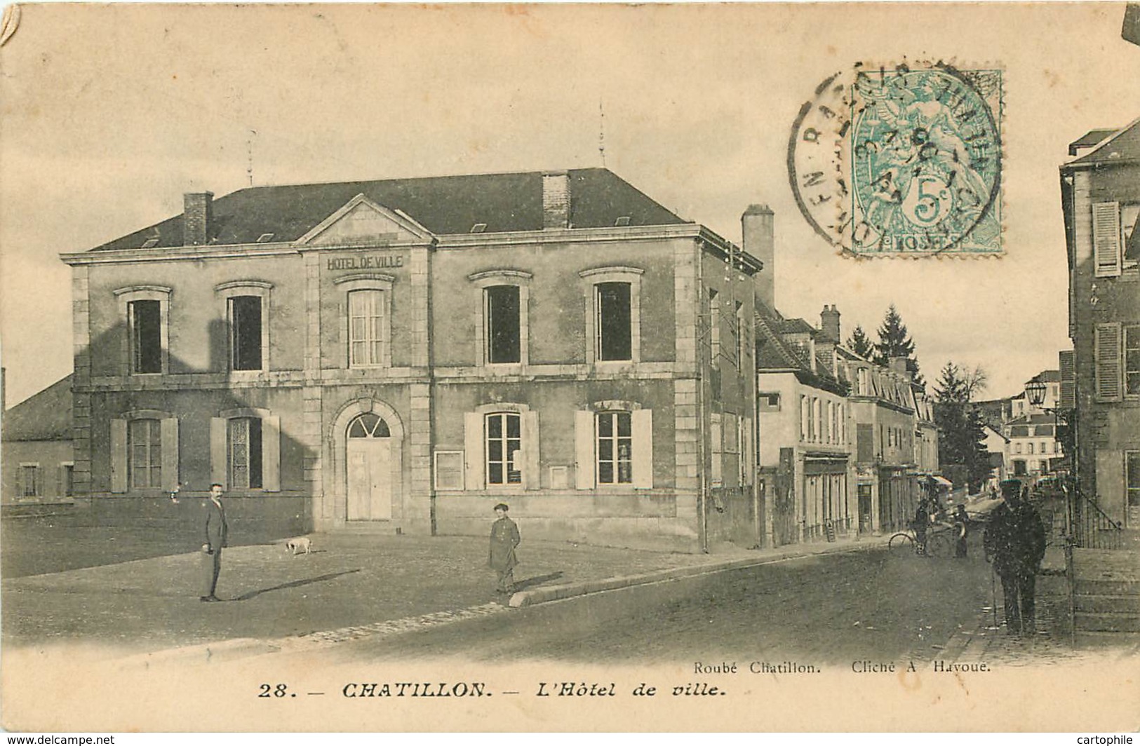 58 - CHATILLON - L'Hotel De Ville - Chatillon En Bazois