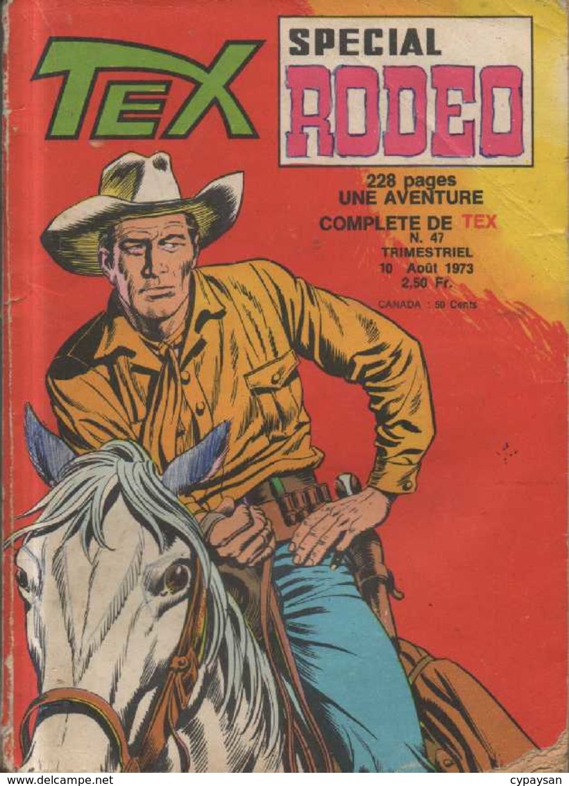 RODEO SPECIAL N° 47 BE LUG 08-1973 - Rodeo