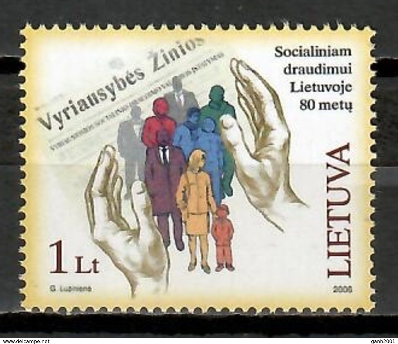 Lithuania 2006 Lituania / Social Insurance MNH Seguridad Social Sozialversicherung / Kd33  36-53 - Lituania