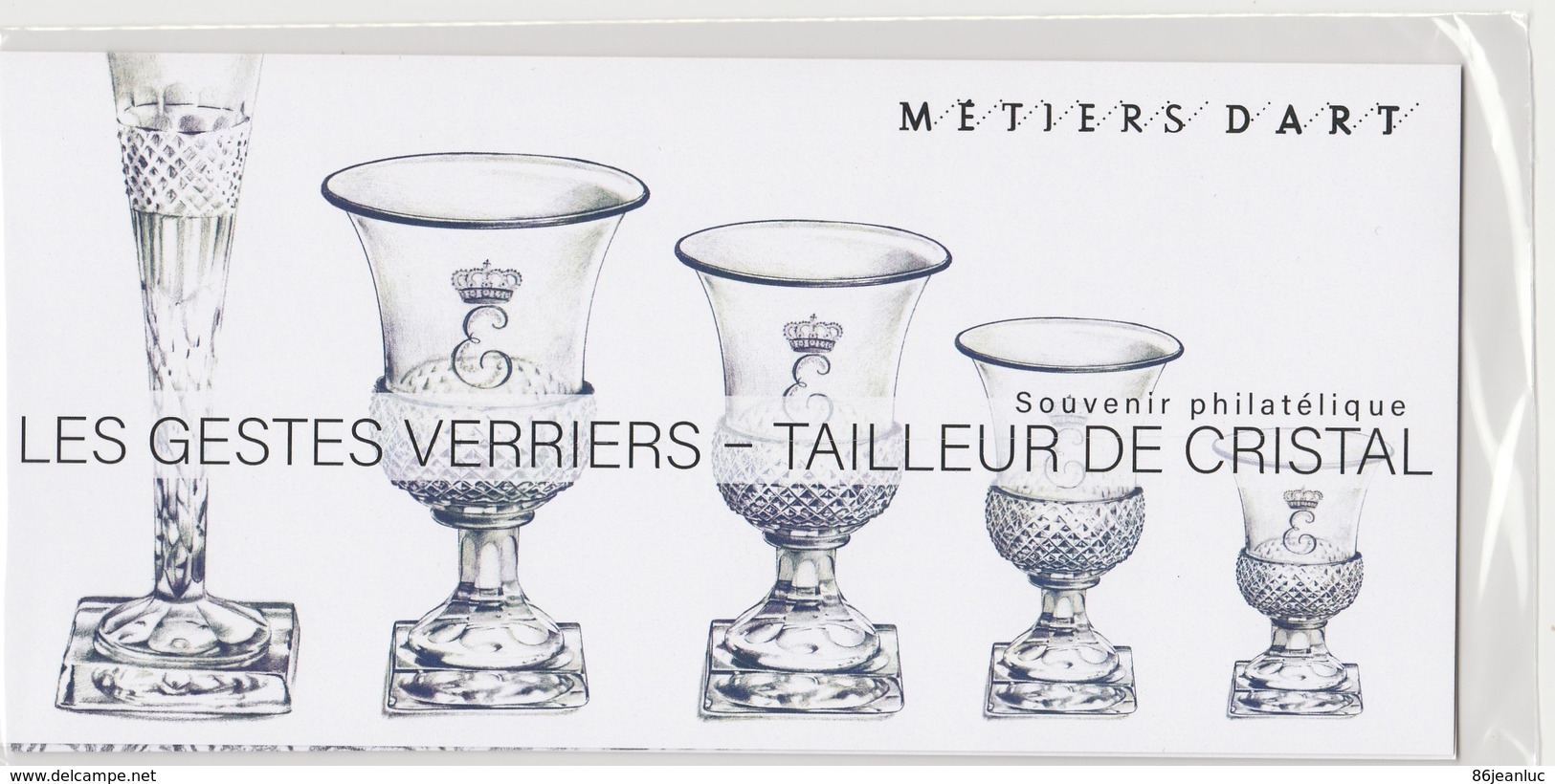 France : Bloc Souvenir 2019 "Métiers D'art - Les Gestes Verriers -Tailleur De Cristal" - Neuf Sous Blister - - Bloques Souvenir