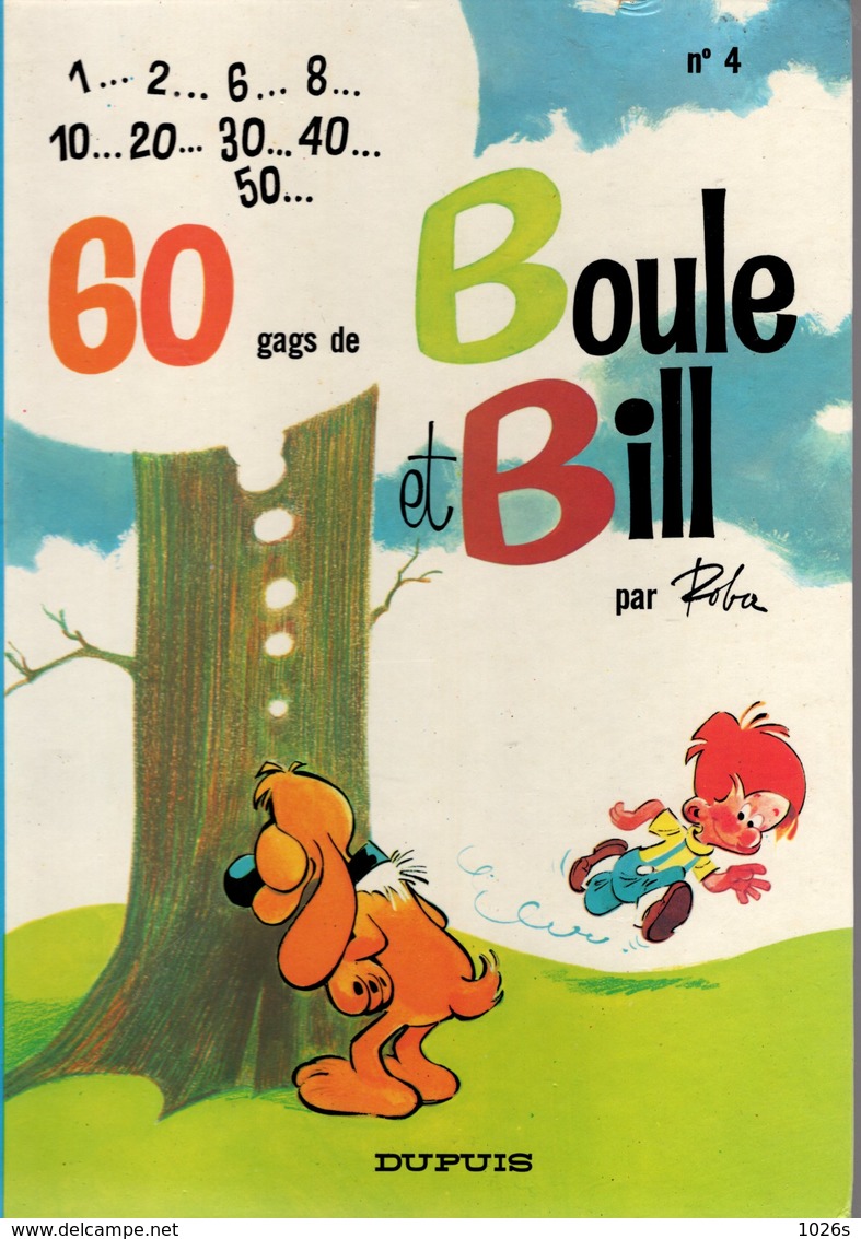B.D.60 GAGS DE BOULE ET BILL N° 4 - 1977 - Boule Et Bill