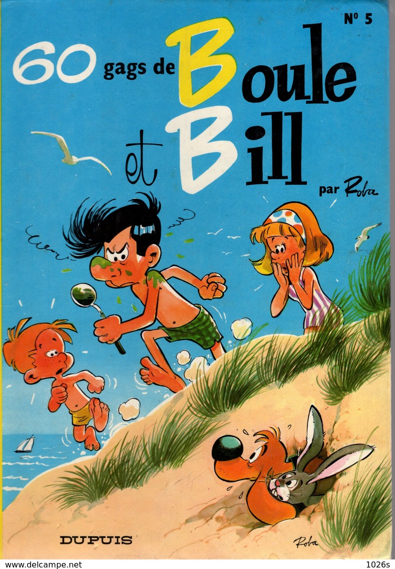 B.D.60 GAGS DE BOULE ET BILL N° 5 - 1976 - Boule Et Bill