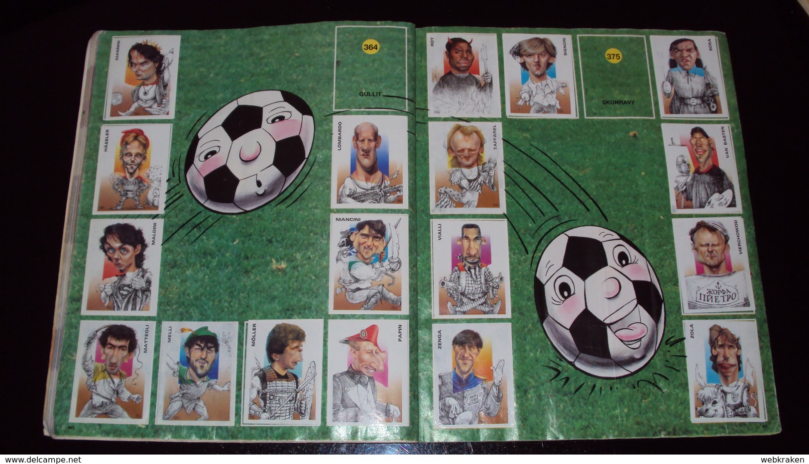 ALBUM FIGURINE CALCIATORI PANINI 1993 1994 QUASI COMPLETO X RECUPERO MANCANO 7 FIGURINE