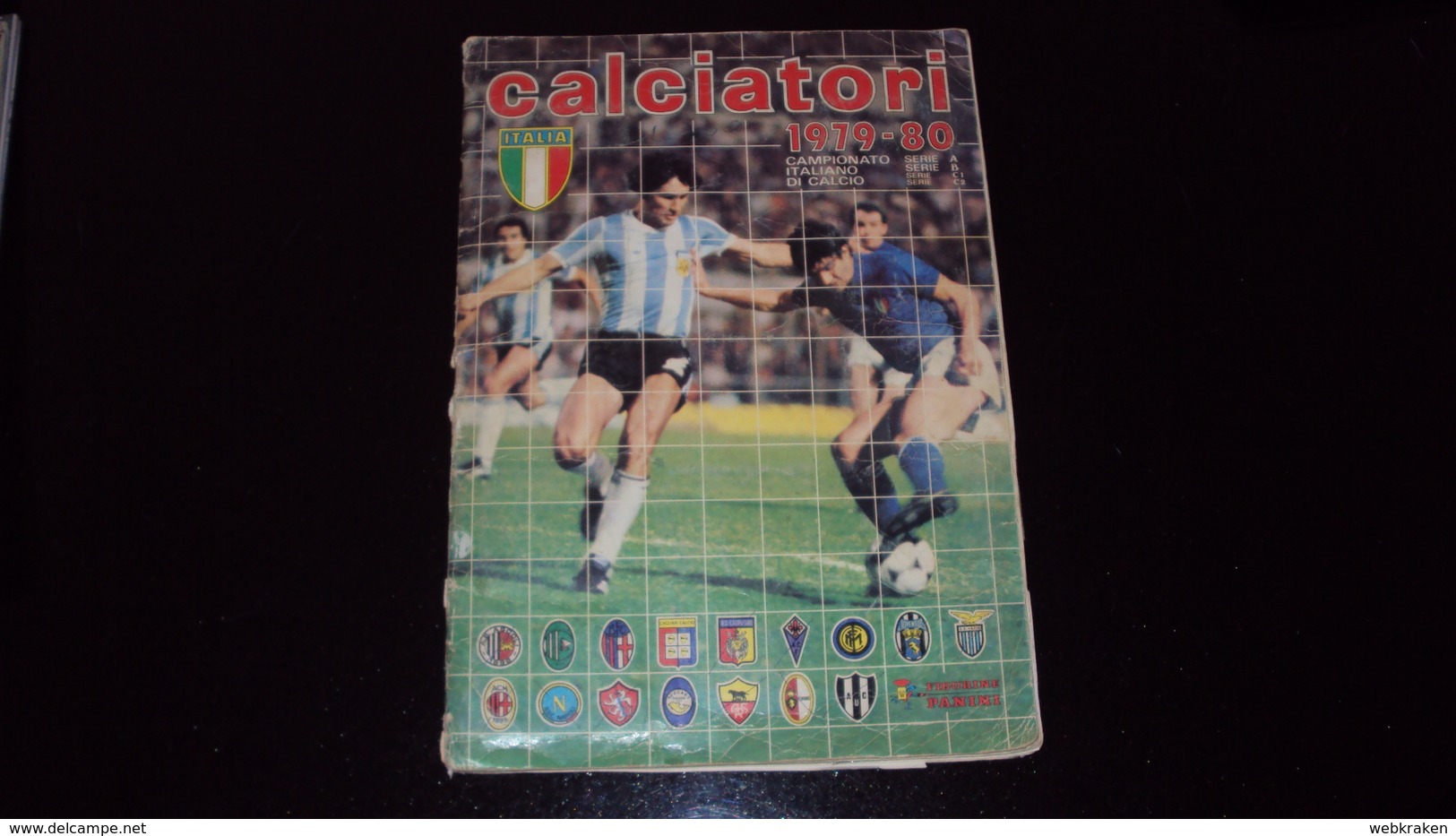 ALBUM FIGURINE CALCIATORI PANINI 1979 1980  X RECUPERO CON 440 FIGURINE MANCANO 3 SCUDETTI SERIE A E 4 SERIE B - Edizione Italiana