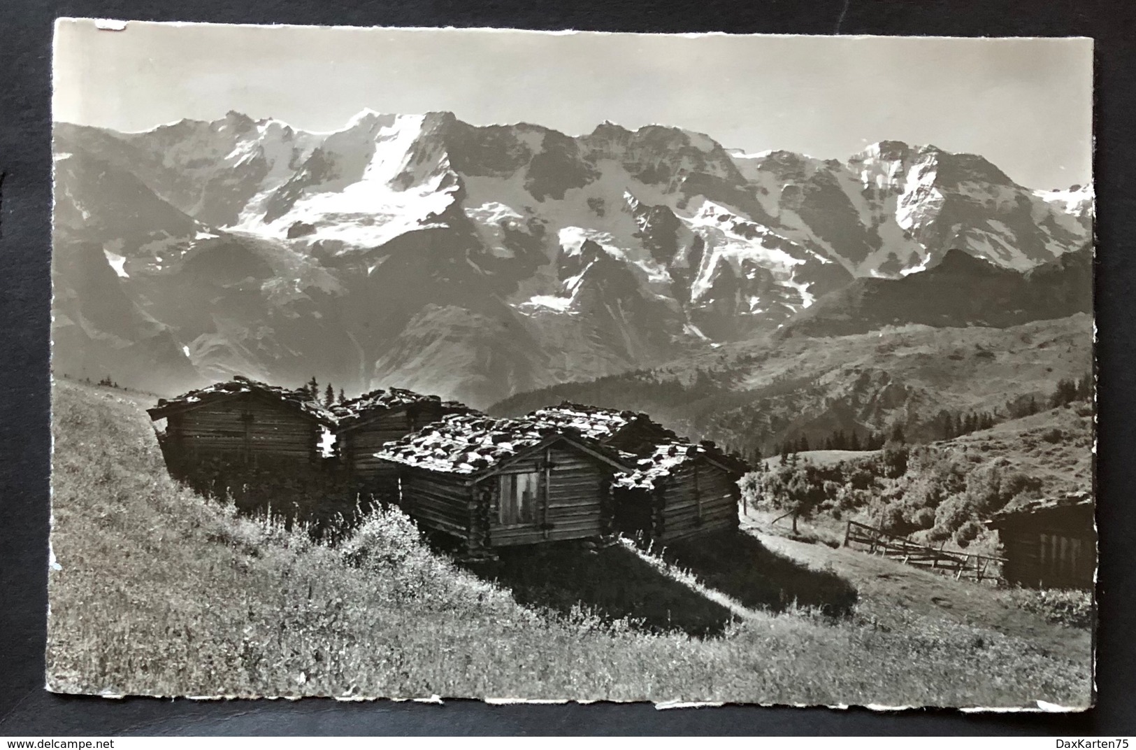 Mürren Sommerlandschaft Alphütten/ Photo Gyger Adelboden - Adelboden